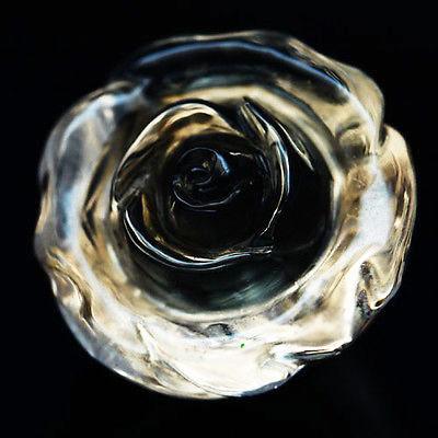 สโมคกี้ควอร์ตแกะลายกุหลาบ 21 กะรัตสวยมาก