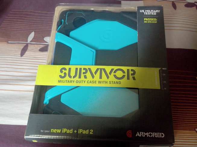 ขาย Griffin Survivor เคส iPad Gen 2 3 4 (New iPad) เคสพันธุ์อึด มาตรฐานทหาร USA/UK กันรอย กันกระแทก 3ชั้น อุ่นใจ