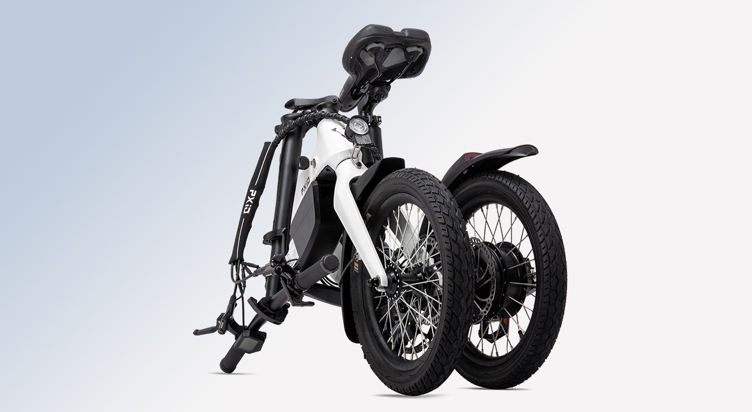 จักรยานพับได้ไฟฟ้า PXID LIGHT P2 วงล้อ 16 นิ้ว มอเตอร์ 250วัตต์ แบต 36V/52.Ah ความเร็ว 25กม/ชม. ไกลสุด 40กม. 2024