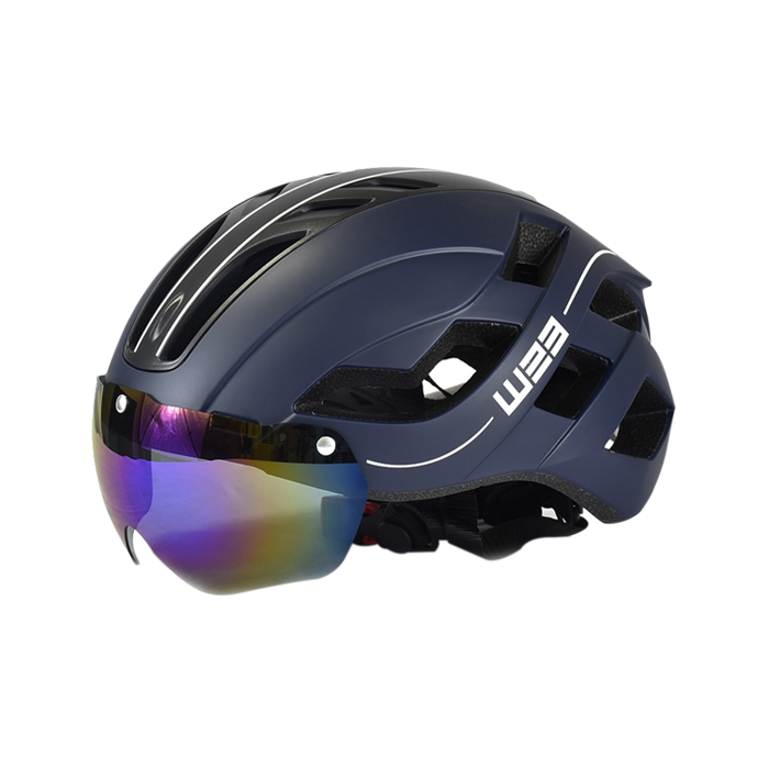 หมวกจักรยาน W23 New TS-43 ทรงสวย น้ำหนักเบา สวมใส่สบาย มาพร้อมดีไซน์ใหม่ แผ่นปิดช่องลมด้านบนสามารถถอดสลับด้านหน้า-หลังได้