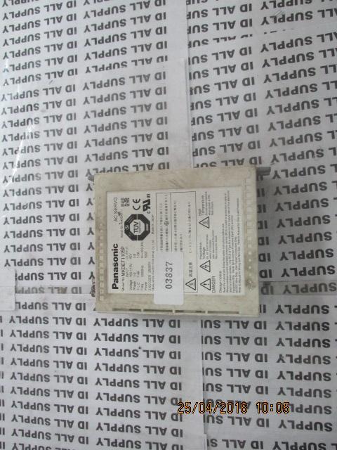 SERVO DRIVE “ PANASONIC ” รุ่น MKDET1105P