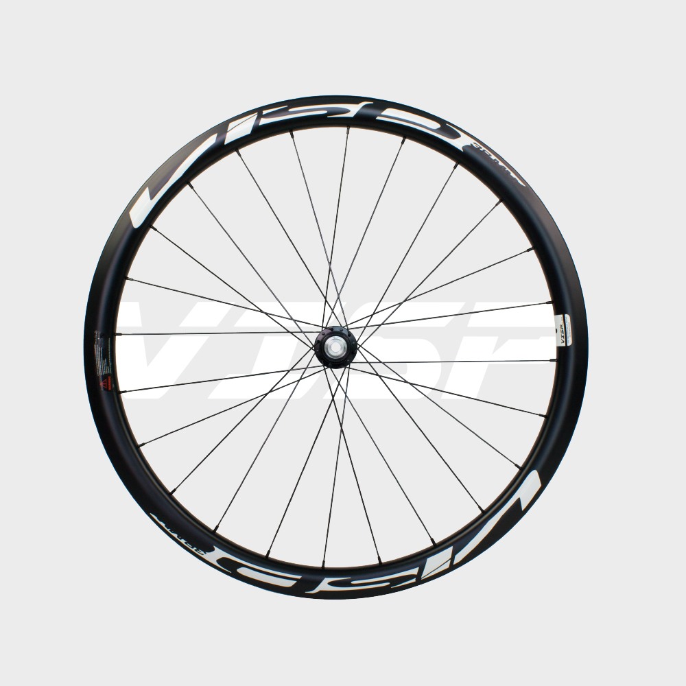 VISP Builder ล้อคาร์บอนเสือหมอบ Disc Brake รุ่น Special Series คาร์บอน รองรับ 7-11สปีด (Road or cyclocross)