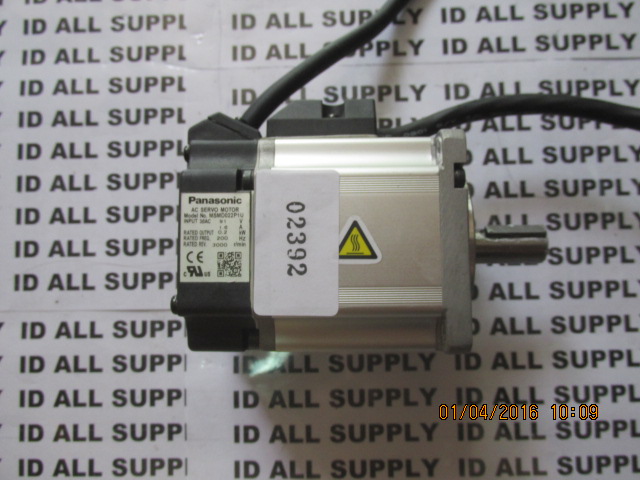 SERVO MOTOR “ PANASONIC ” รุ่น MSMD022P1U