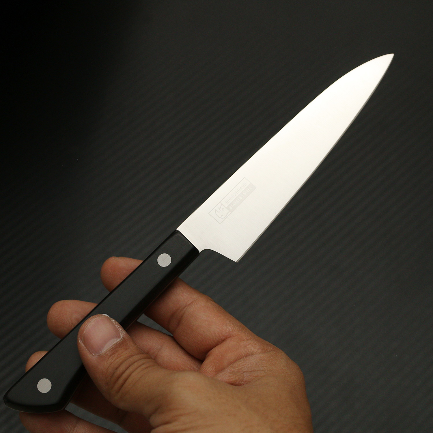 มีดทำครัวเล็ก RHINO BRAND No.5107 *PREMIUM* UTILITY KNIFE ด้ามพลาสติกผสมเรซิ่น ขนาด 9 นิ้ว (ของแท้)