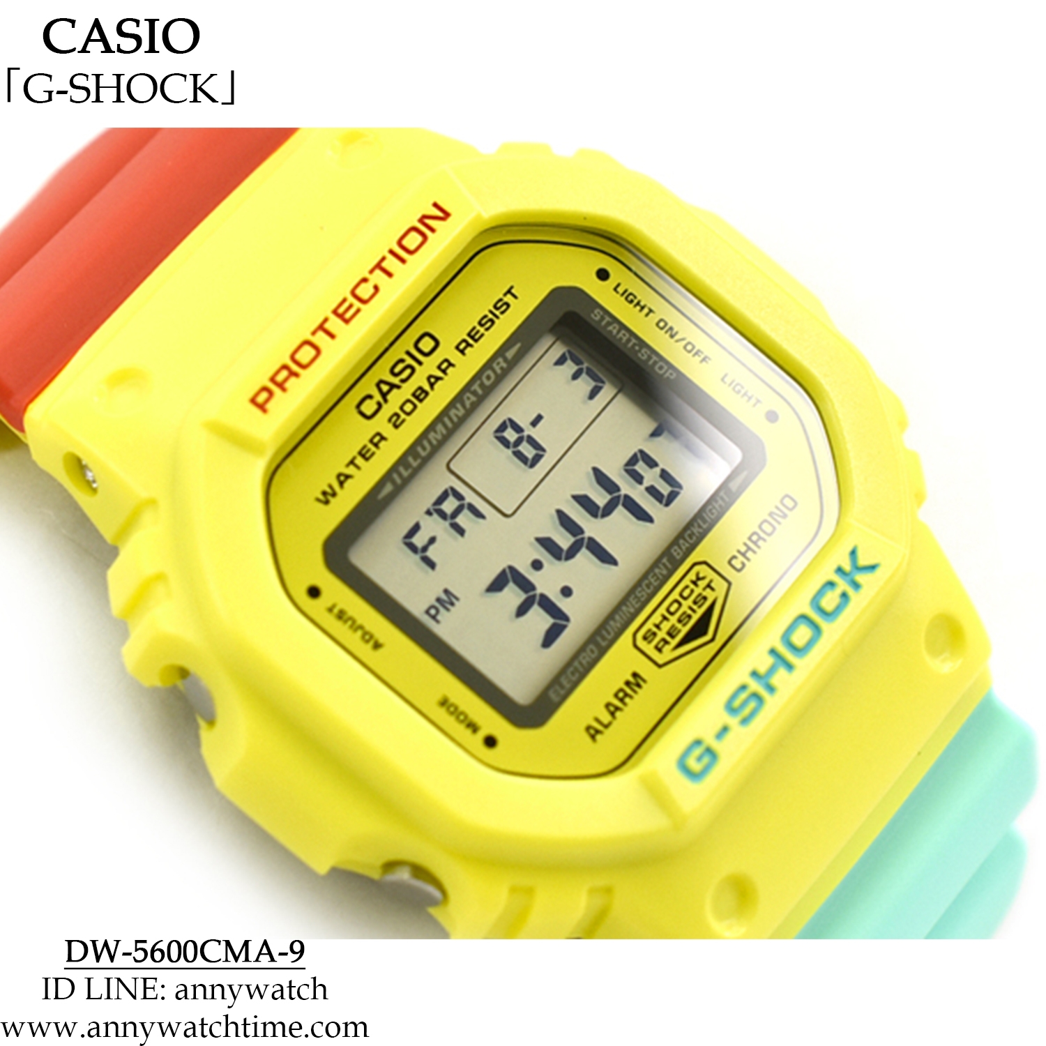 【美品/廃盤/希少/レアカラー】G-SHOCK DW-5600CMA-9JF カシオ G-SHOCK ブリージー・ラスタカラー DW-5600CMA-9JF 価格比較