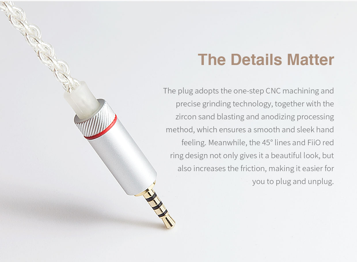 ขาย FiiO RC-MMCXB สายหูฟัง MMCX แบบ 2.5 balanced