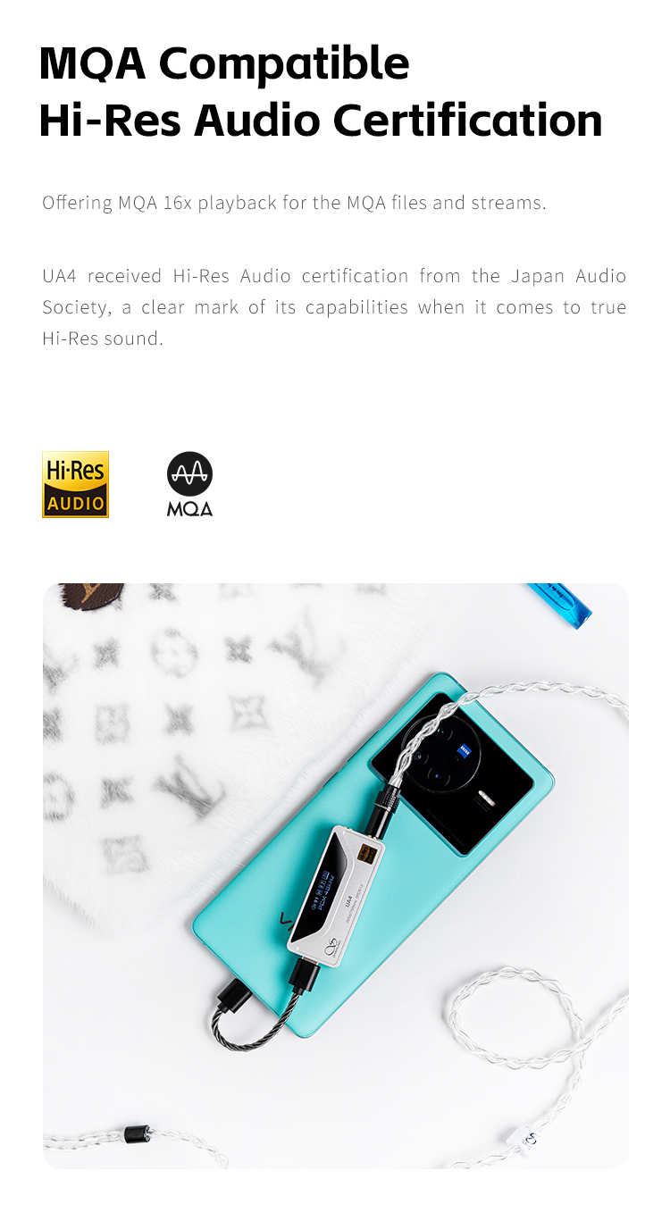 Shanling UA4 DAC/AMP พกพา ชิป ESS ES9069Q + Dual RT6863 ประกันศูนย์ไทย