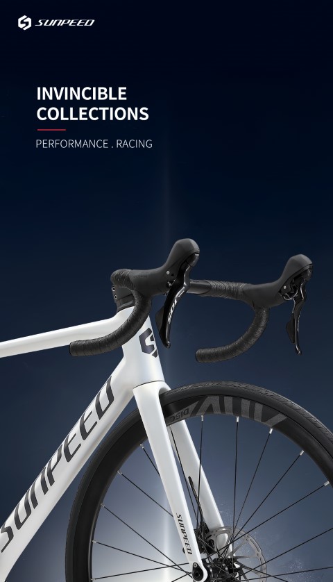 จักรยานเสือหมอบคาร์บอน INVINCIBLE SPORT 2025 | Shimano 105 2x12 Speed