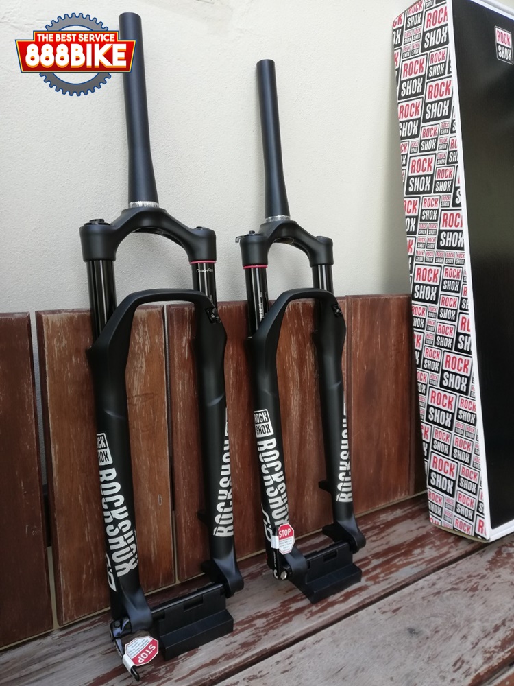 โช๊คลม ROCKSHOX SID RLC, 29" ยุบ 100mm,Tapered,แกน15mm Axle, Boost 15*110mm, 15*100MM