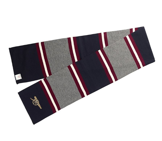 ผ้าพันคออาร์เซนอล Multi Stripe ของแท้