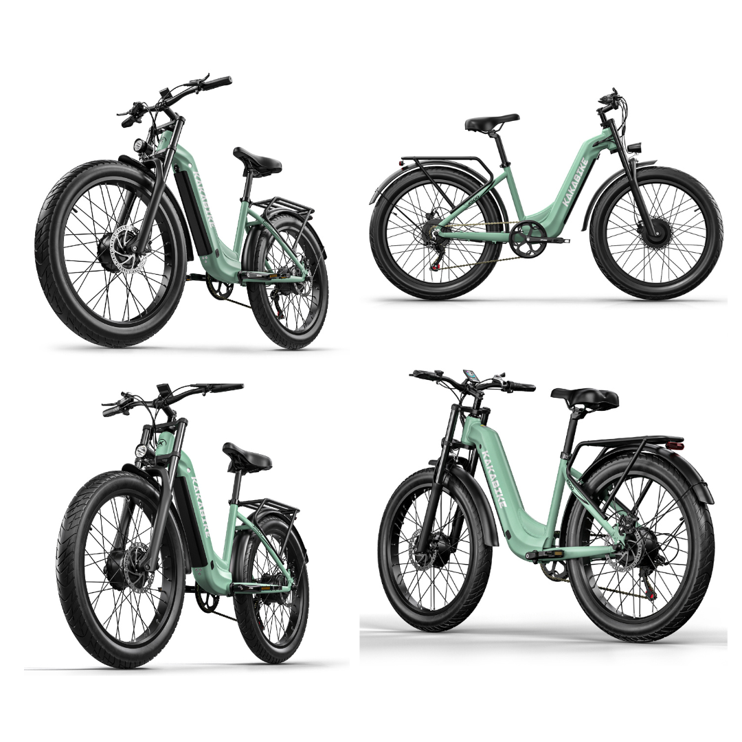 KAKABIKE K500: จักรยานไฟฟ้าขับเคลื่อนสองล้อ 26 นิ้ว แบตลิเธียม 48V สำหรับผู้ใหญ่ ลุยได้ทุกเส้นทาง!