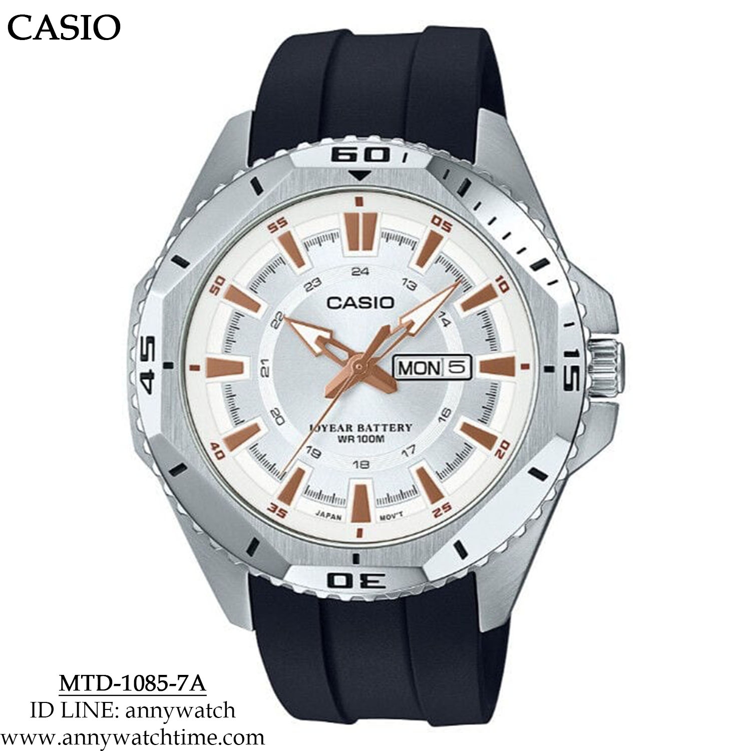 CASIO MTD-1085-7A