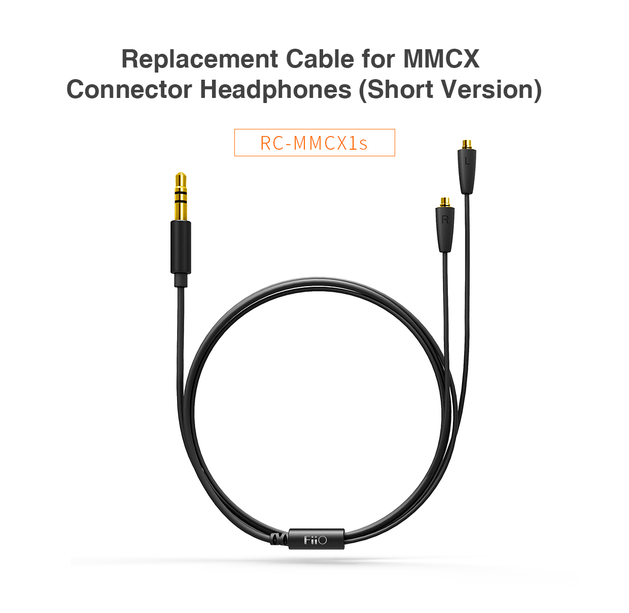 ขาย FiiO RC-MMCX1s สายหูฟังแบบ MMCX หัวแจ็คชุบทองอย่างดี