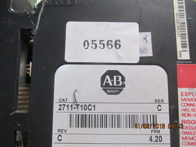 LCD TOUCH SCREEN “ ALLEN-BRADLEY ” รุ่น 2711-T10C1