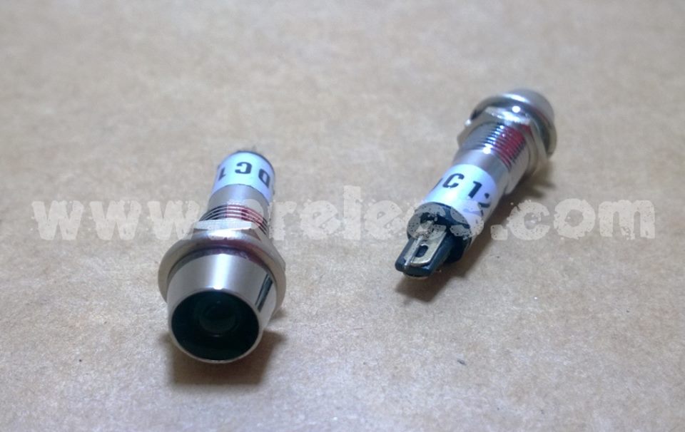 Pilot Lamp 12VDC สีเขียว
