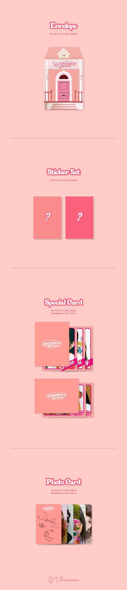 อัลบั้ม #Red Velvet - Mini Album Vol.6 [Queendom] Girl ver.