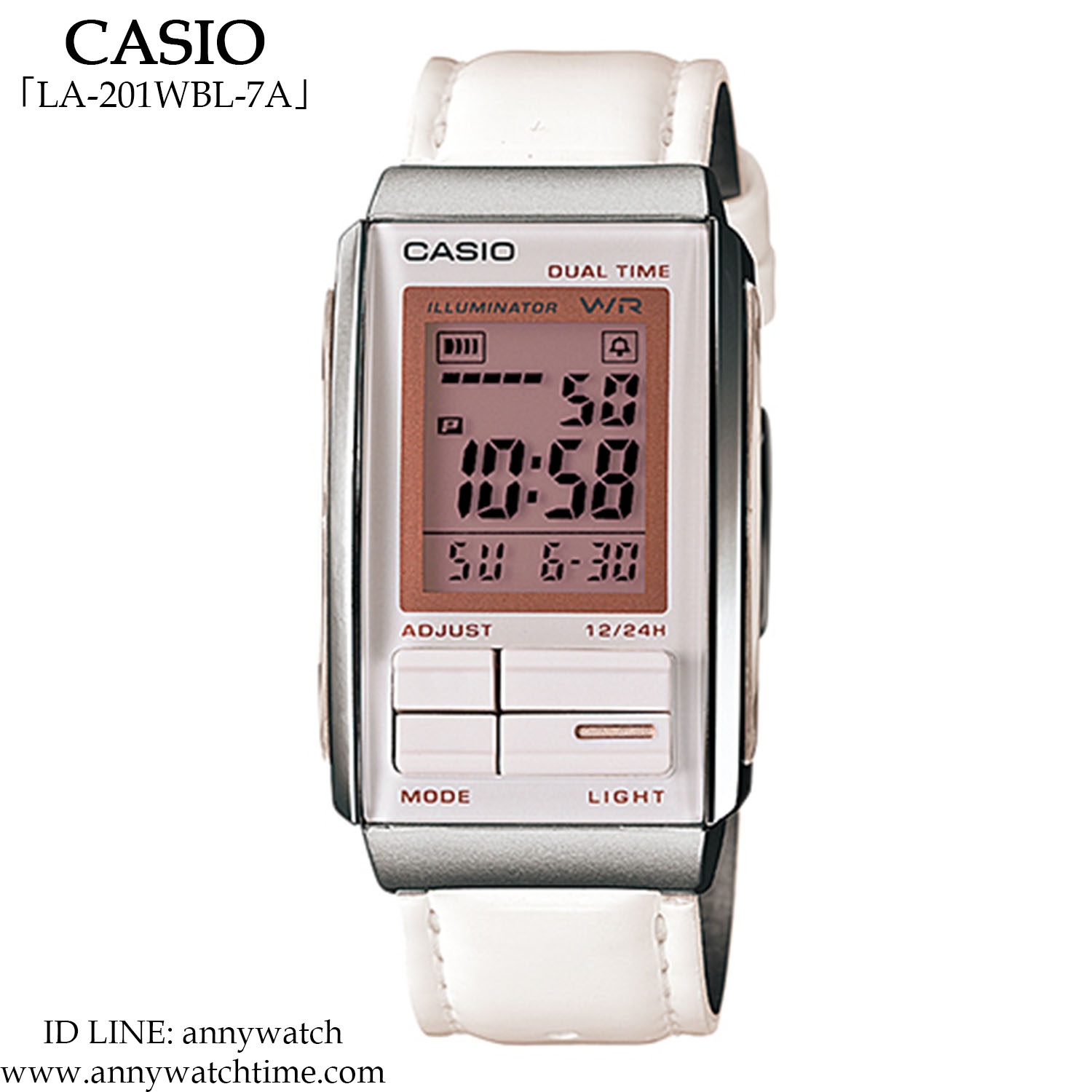 CASIO LA-201WBL-7A