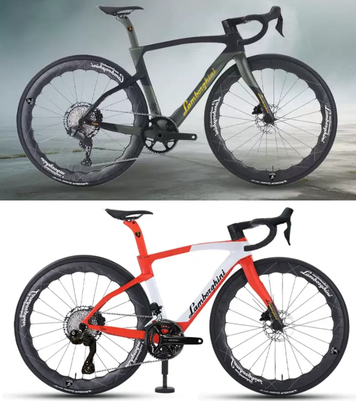 Lamborghini Terzo Millennio T7000 Carbon Electric Road Bike | Shimano 105 Di2 | 8.5kg | 24-Speed