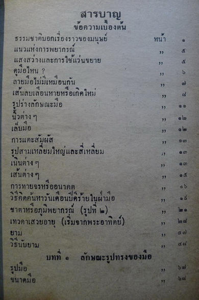 ตำราหมอดูลายมือ หรือ วิทยาการลายมือสงเคราะห์ ผลงานของ พ.ต.หลวงเสนานิติการ (ยง บุนนาค)