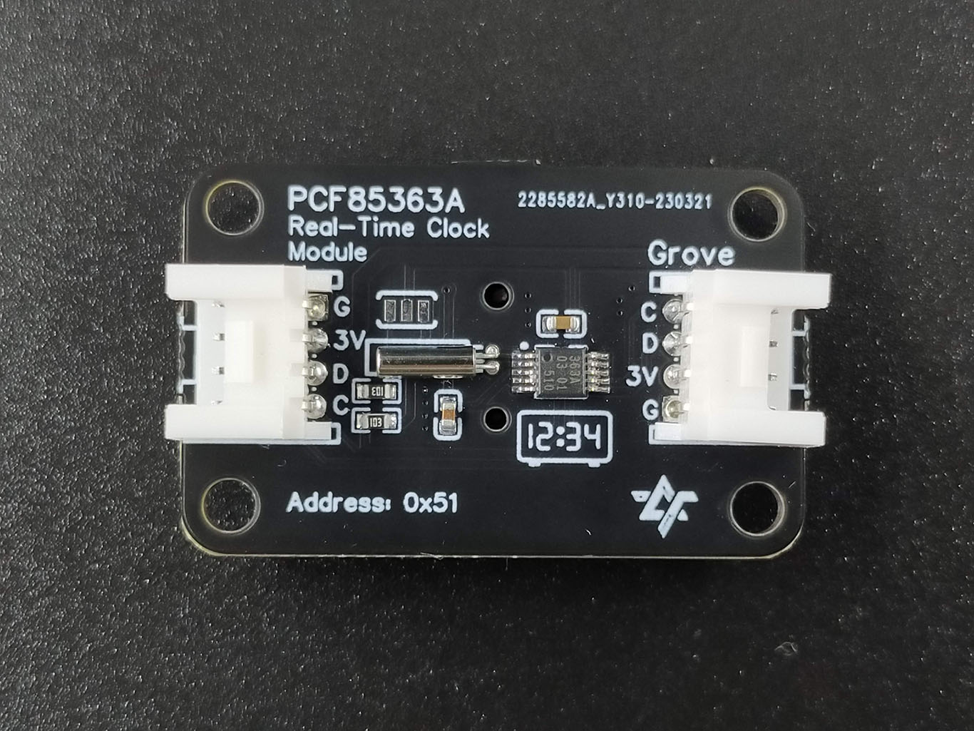 AS-PCF85363A โมดูลนับเวลา RTC พร้อมแรม 64 byte Real Time Clock module