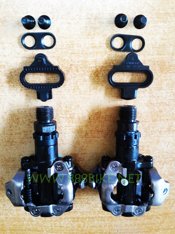 บันไดชิมาโน่ รุ่น PDM520 สีดำ, พร้อมคลีท, ไม่มีทับทิม, มีกล่อง, PDM520L