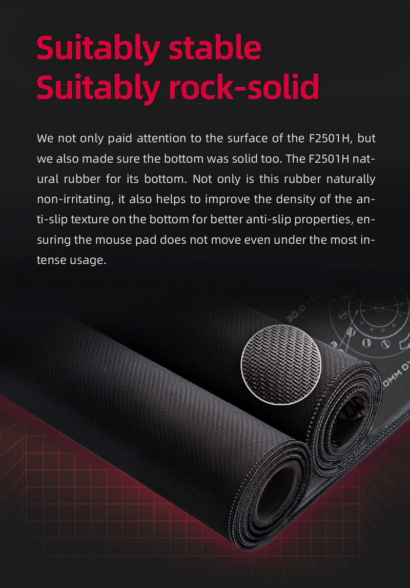 ขาย FiiO F2051H แผ่นรองเม้าส์เกมมิ่ง ประสิทธิภาพสูง ลื่นไหล แม่นยำ ขนาด 80x30 เซนติเมตร