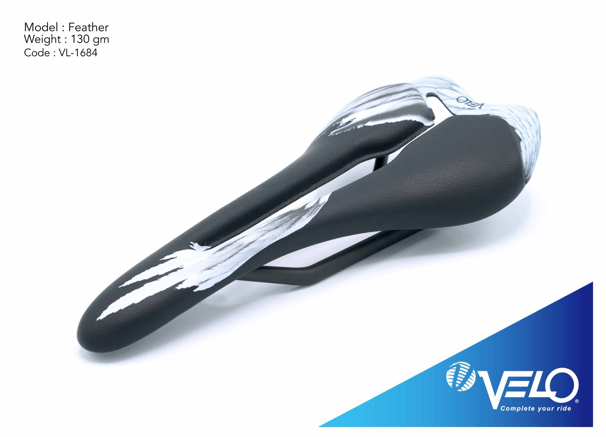 เบาะจักรยาน VELO SADDLE MODEL: Feather (Angel Glide), VL-1684