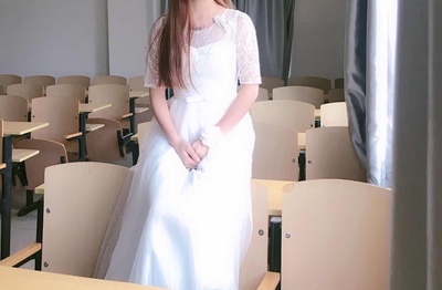 Pre-order เดรส สีขาว ชุดราตรียาว มีหลายแบบให้เลือก (ซิปหลัง)