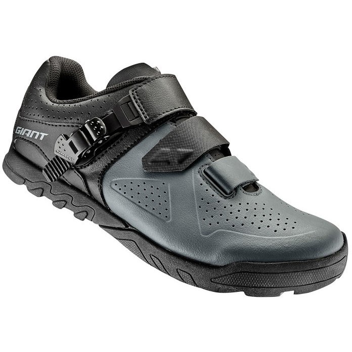 รองเท้าปั่นจักรยาน รองเท้าเสือภูเขา Giant Line MTB Shoe - grey/black EU41-EU45.