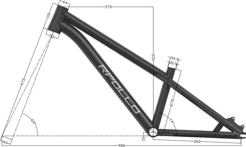 RPOLLO BIKE 24 นิ้ว | DIRT, STREET, SOFT TAIL จักรยานสไตล์เท่ห์พร้อมสีหลากหลาย