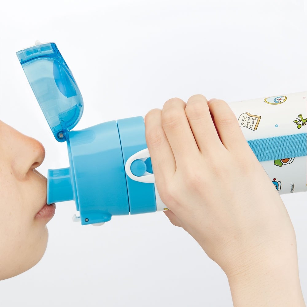กระติกน้ำสแตนเลส Skater Doraemon 2ways โดเรมอน/โดราเอมอน 470ml/430ml