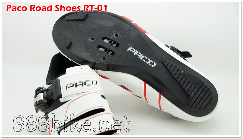 รองเท้าเสือหมอบ PACO Cycling Road Shoes, RT-01 รองเท้าปั่นจักรยานเสือหมอบ มีล็อค