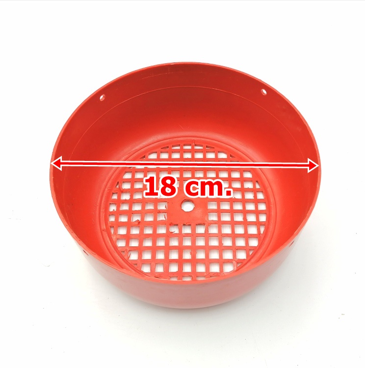 #GH-41 ฝาครอบใบพัดมอเตอร์ทั่วไป พลาสติกสีส้ม