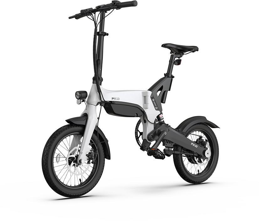 จักรยานพับได้ไฟฟ้า PXID LIGHT P2 วงล้อ 16 นิ้ว มอเตอร์ 250วัตต์ แบต 36V/52.Ah ความเร็ว 25กม/ชม. ไกลสุด 40กม. 2024