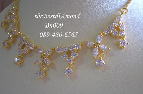 BN009===สร้อยคอสังวาลย์Perfect Style=== หรู สง่า ไฮโซดูดีมากๆๆๆ ดีไซน์ทันสมัย โดยการผสมผสานระหว่างเพชรเม็ดกลมและมาคี ทำให้สร้อยดูสวยโดดเด่นมาก