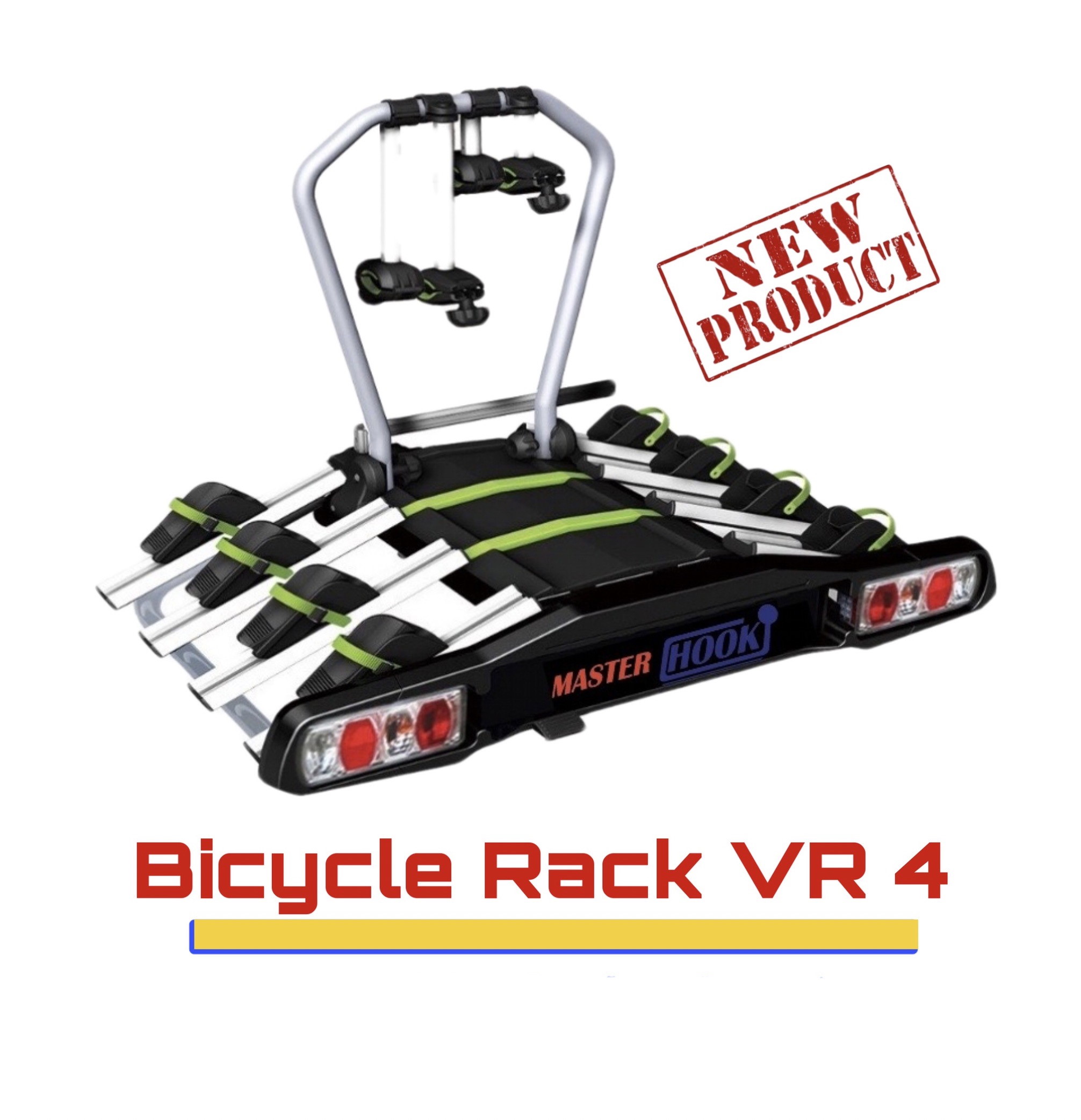 แร๊คจักรยาน MASTERHOOK Value Rack VR4 Car bike Rack 2021 แร็คท้ายรถ