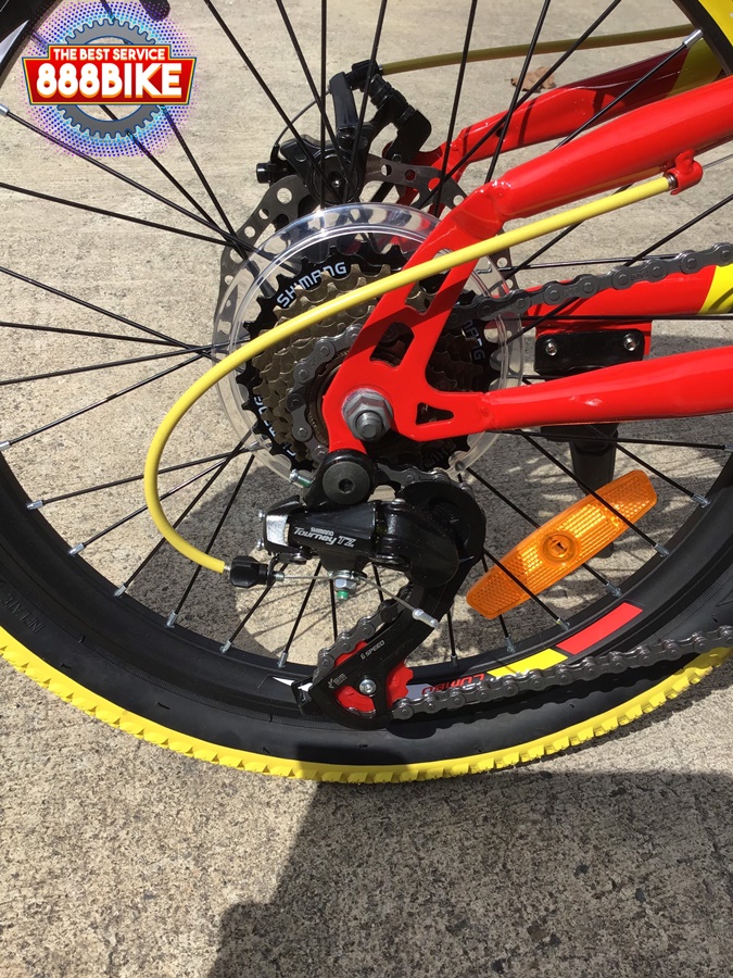 จักรยานเสือเด็ก Panther LUMBO เฟรมเหล็ก 7 สปีดล้อ20 นิ้ว