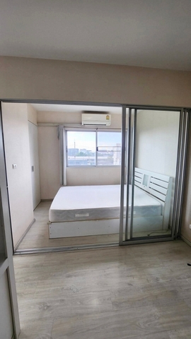 ให้เช่าพลัมคอนโด พาร์ค รังสิต ตึก B 23 ตร.ม.เฟอร์ครบ มีเครื่องซักผ้า ใกล้ ม.กรุงเทพ