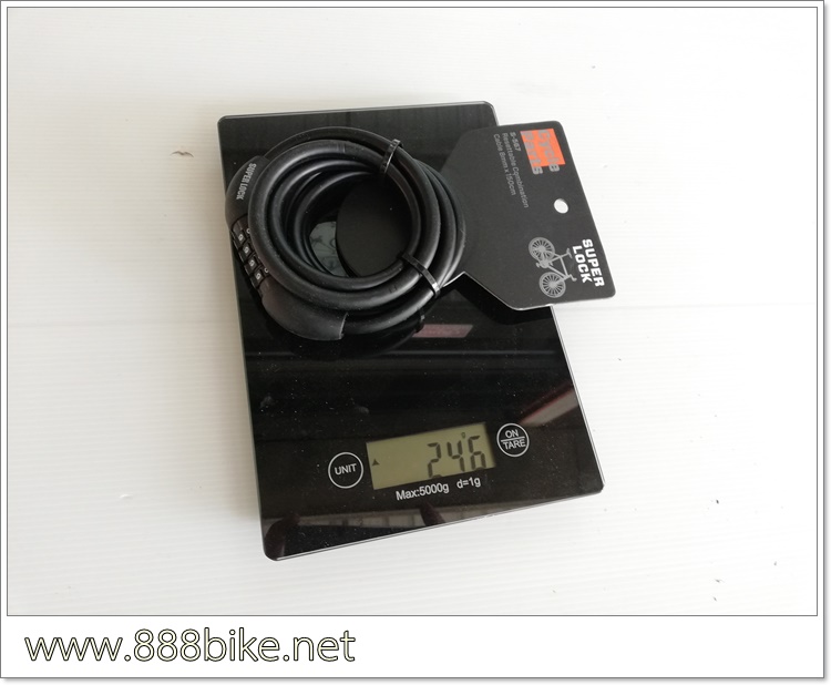 โซ่ล็อคจักรยาน SUPER LOCK S-567 แบบตั้งรหัส 4 หลัก ยาว 150 ซม. Bike lock ล็อคจักรยาน