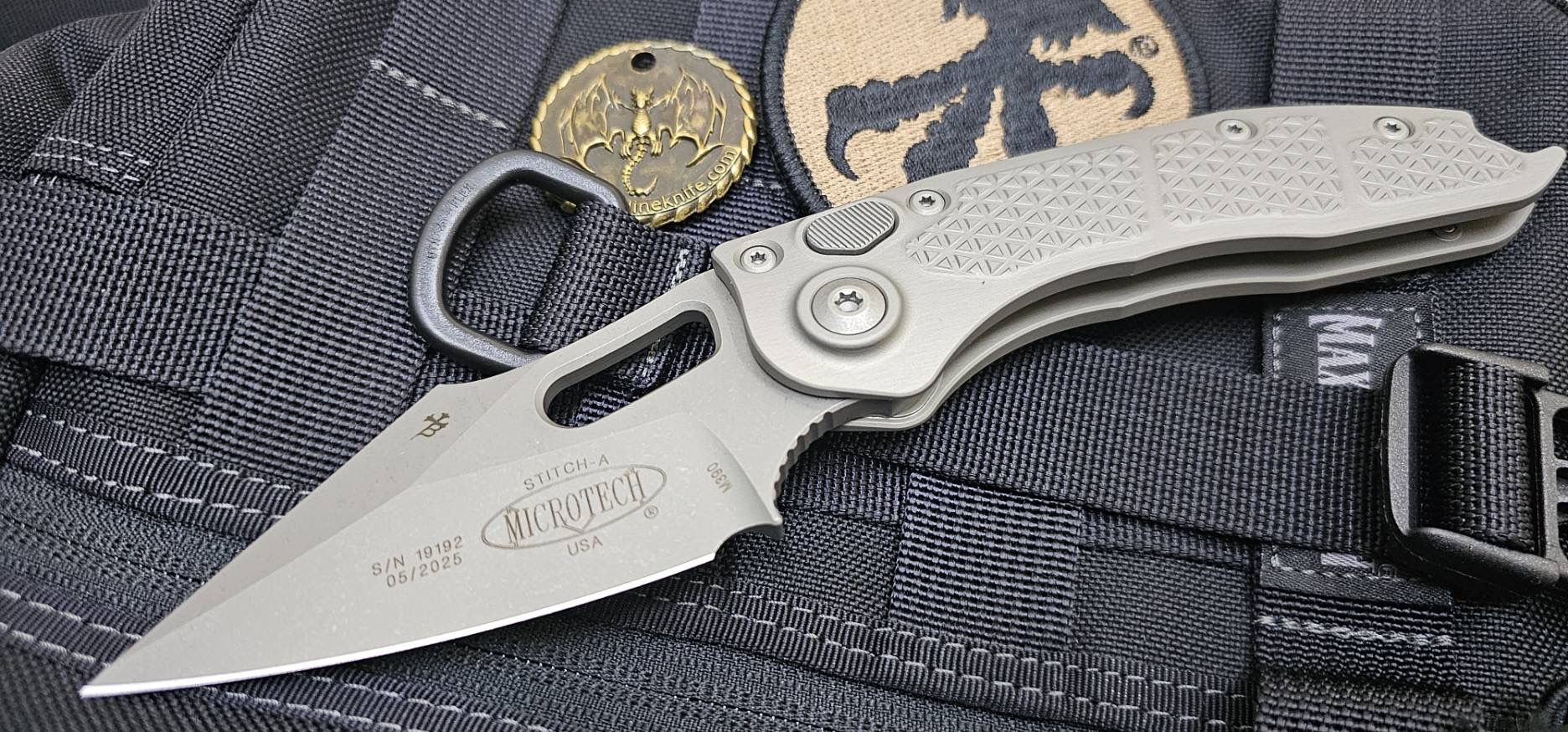Microtech Stitch S/E - Apocalyptic Handle - Apocalyptic Blade