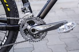 จาน SHIMANO ALIVIO, FC-M4050, 40X30X22T, 175MM, 9-SPD, พร้อมกะโหลก, (มาเลเชีย)