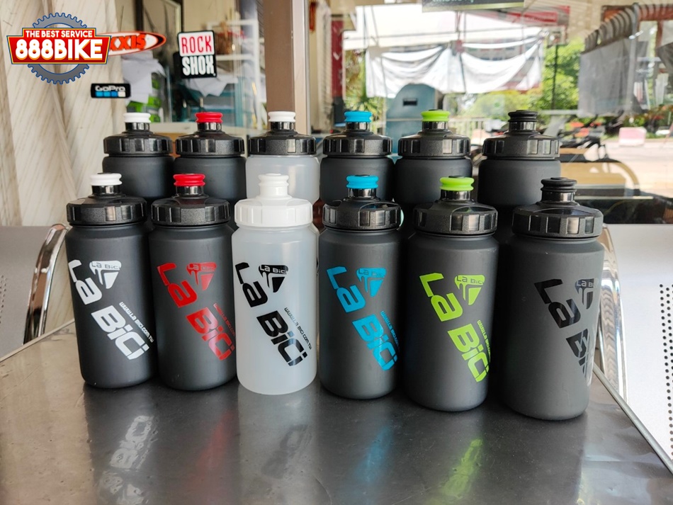 กระติกน้ำพลาสติก สำหรับนักปั่น LABICI water bottle มีสินค้า 529M/ ขนาด600cc. และ BT701L/ขนาด 800cc.