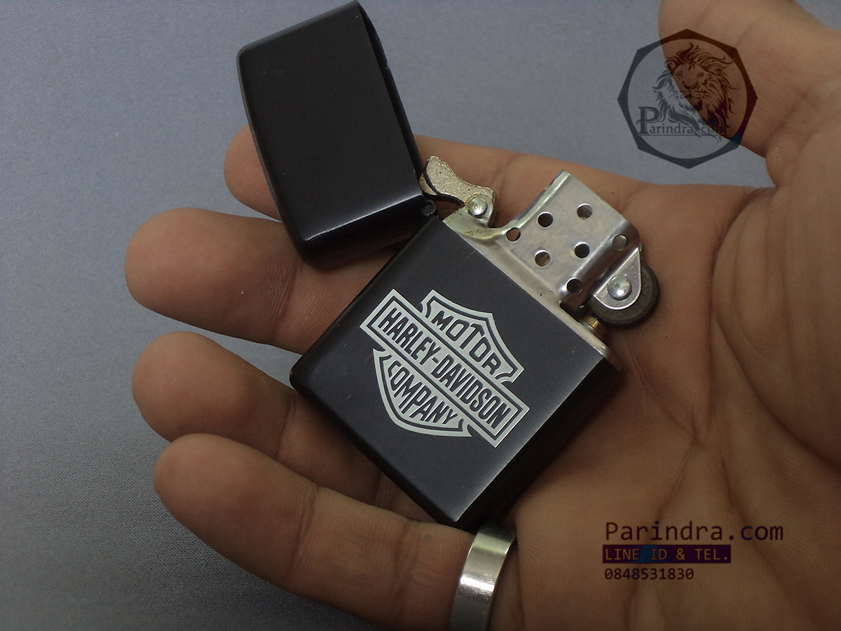 ไฟแช็คน้ำมัน ลาย มอเตอร์ไซค์ Harley Devidsons