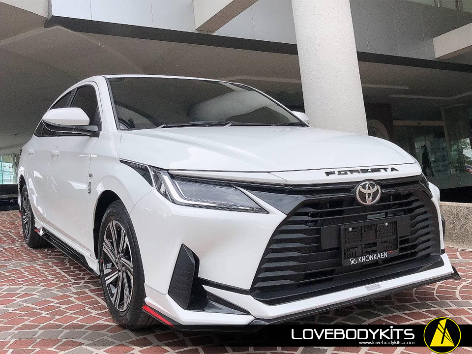 ชุดแต่ง FORESTA V2: YARIS ATIV 2023 / 4 ประตู