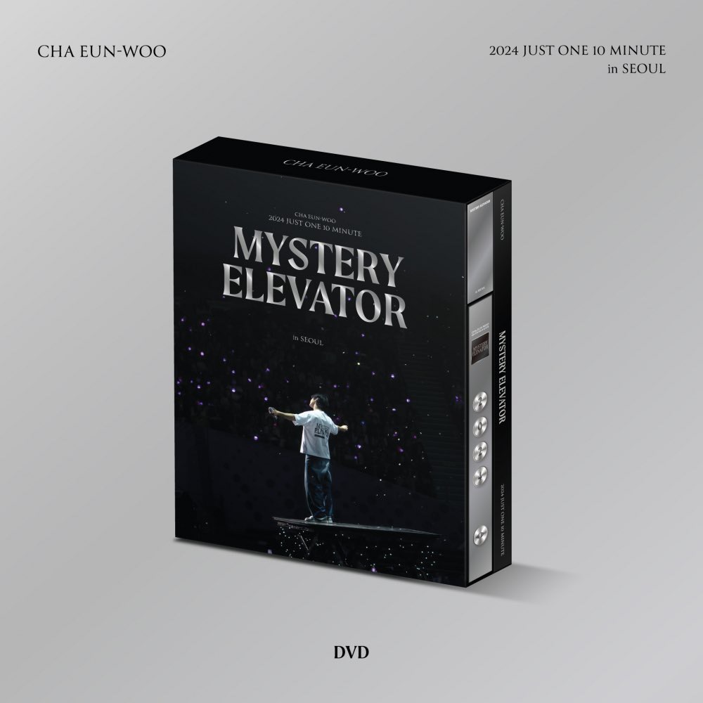 PRE. CHA EUN-WOO 2024 Just One 10 Minute [Mystery Elevator] in Seoul DVD