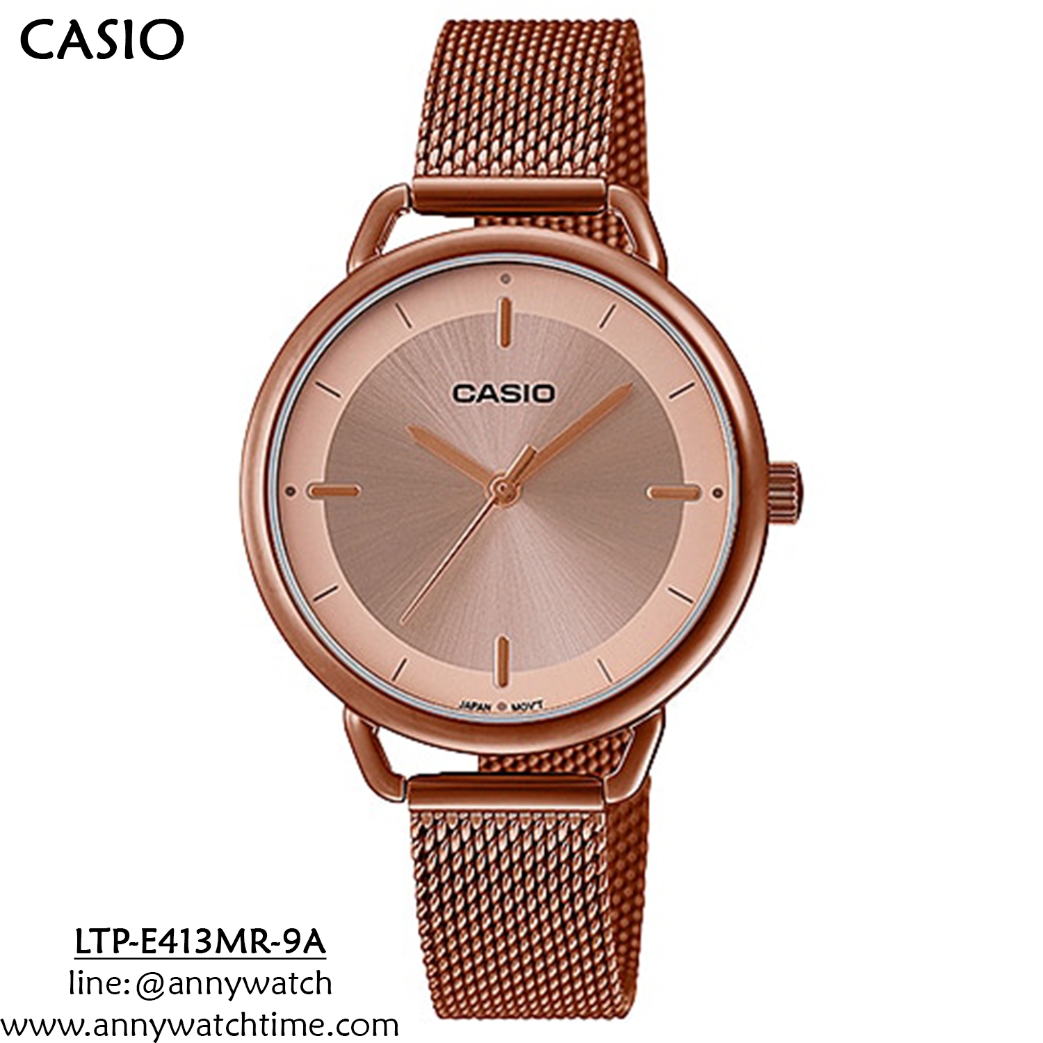 CASIO LTP-E413MR-9A