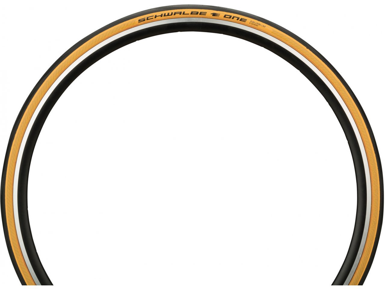 SCHWALBE ยางนอกถนนรุ่น SCHWALBE ONE, ขอบพับ, 700X25C, สีคลาสสิค 2021