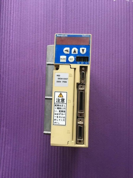 MSD083A1XX07 SERVO DRIVE " PANASONIC "