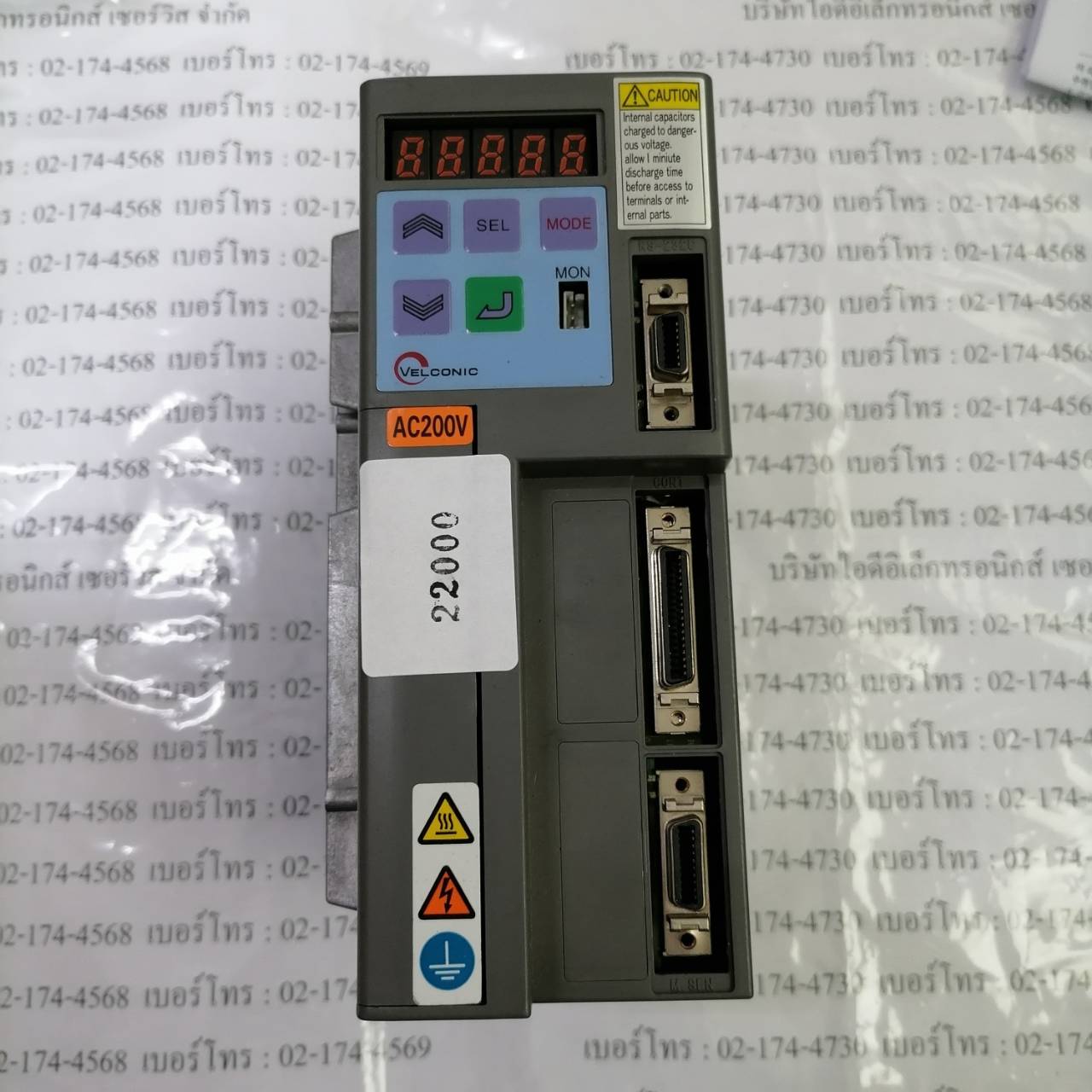 VLAST-012P2V-XX SERVO DRIVE " VELCONIC "