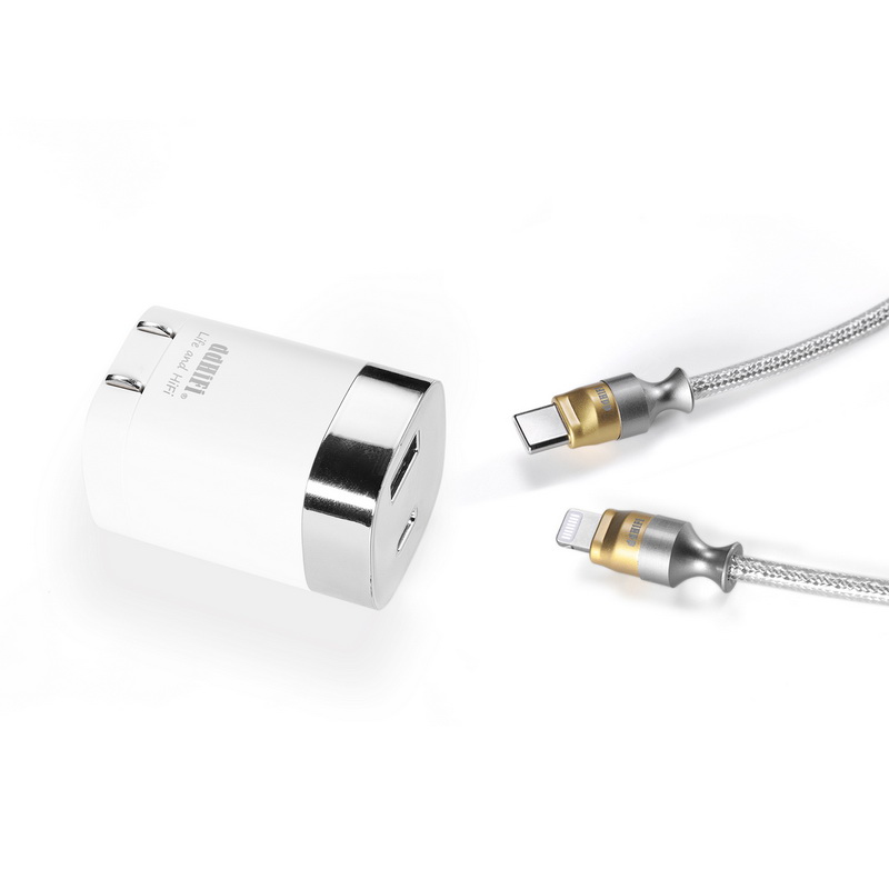 DD JT-P18 หัวชาร์จไว รองรับ PSS 33W, PD 30W จอแสดงกำลังไฟแบบ Realtime ขาพับเก็บได้